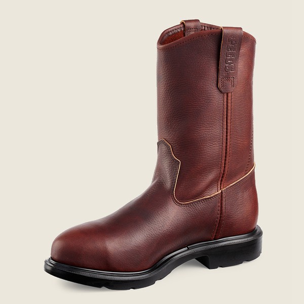 Botas de Seguridad Red Wing Hombre Vino - Supersole® - 11-Inch Toe Pull-On - 637-KTVBLZ